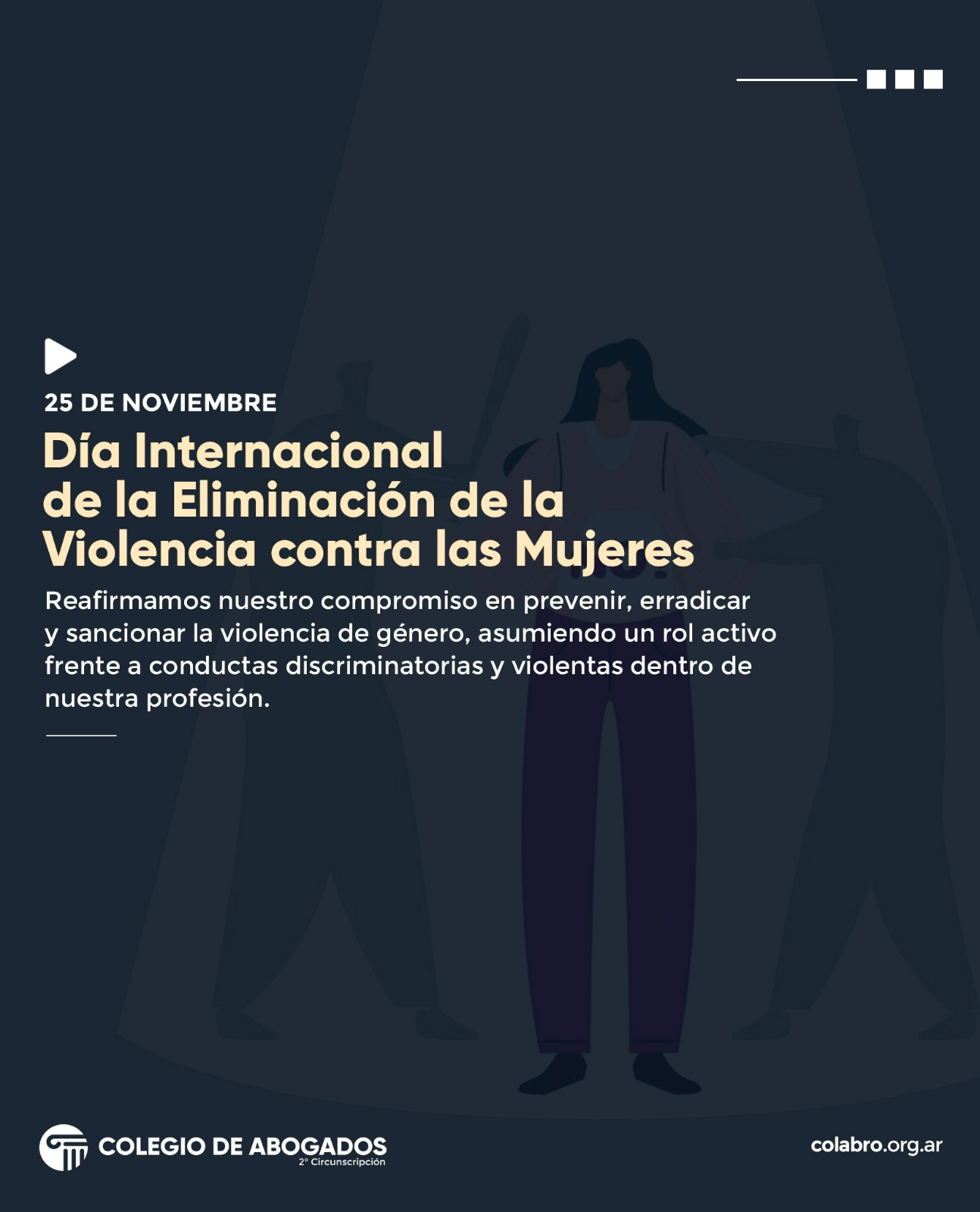 Jornada "Uniendo Voces y Acciones"  - Día Internacional de la Eliminación de la Violencia contra las Mujeres